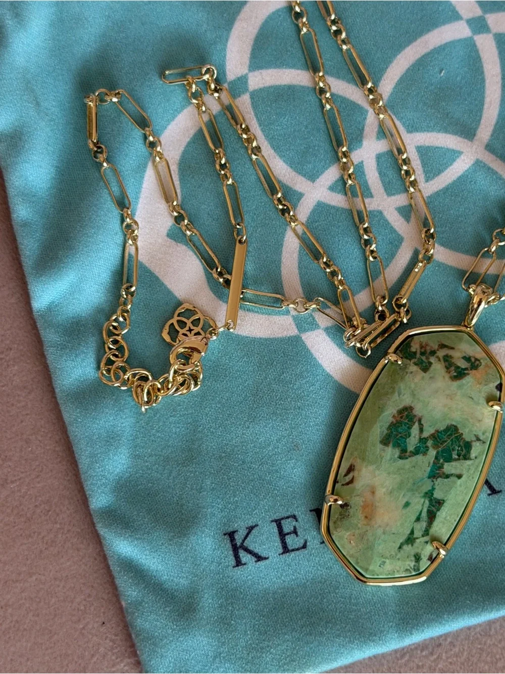 Kendra Scott gold tone